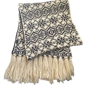 Doppelgänger Double Knit Thick Chunky Scarf